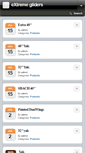 Mobile Screenshot of extremegliders.com