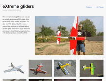 Tablet Screenshot of extremegliders.com